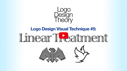 36-Linear-Treatment Logo Design Visual Treatment #5: Linear Treatment