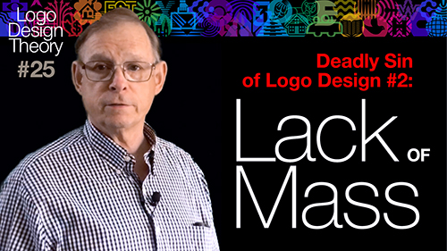Deadly Sin of Logo Design #2: Lack of Mass