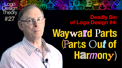 Deadly Sin of Logo Design #4: Wayward Parts (Parts out of Harmony)