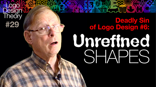Deadly Sin of Logo Design #6: Unrefined Shapes