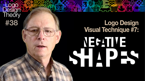 Logo Design Visual Technique 7: Negative Shapes