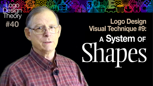 Logo Design Visual Technique 9: A System of Shapes