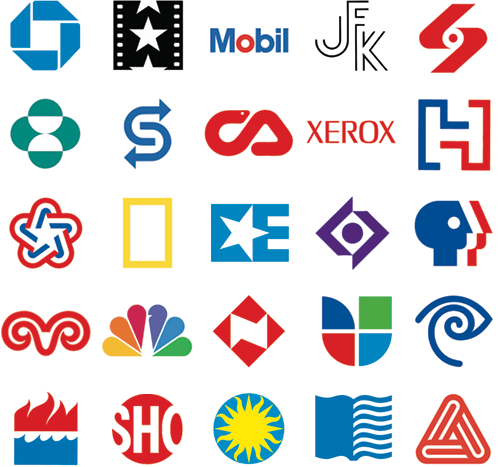 Logos designed by Chermayeff & Geismar